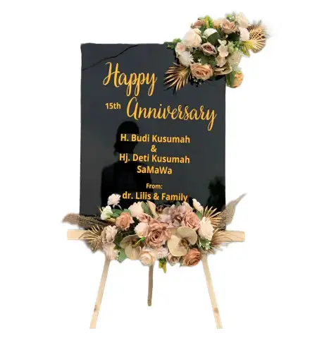 Papan Bunga Akrilik Wiyorowetan